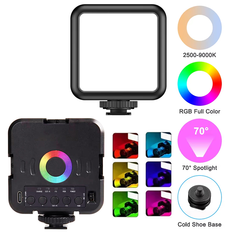 Photography Lighting Handheld - Draagbare W70RGB LED Full Color RGB