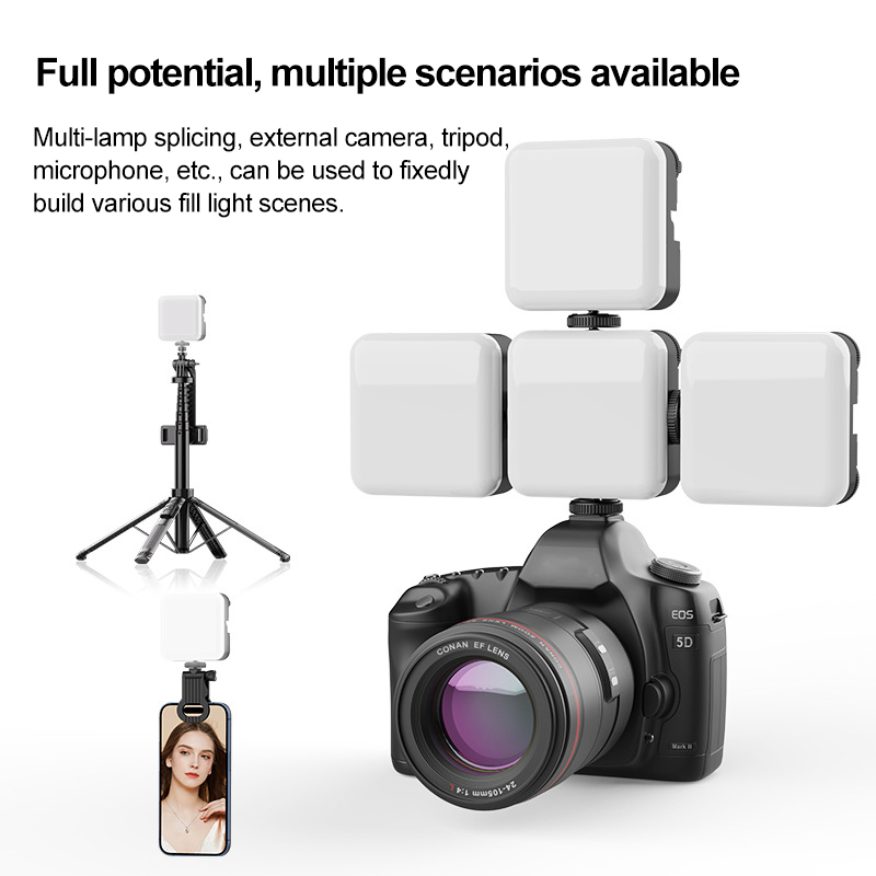 Photography Mobile Lighting - led-lamp voor video-opnames Fotografieverlichting Mobiele led-lamp