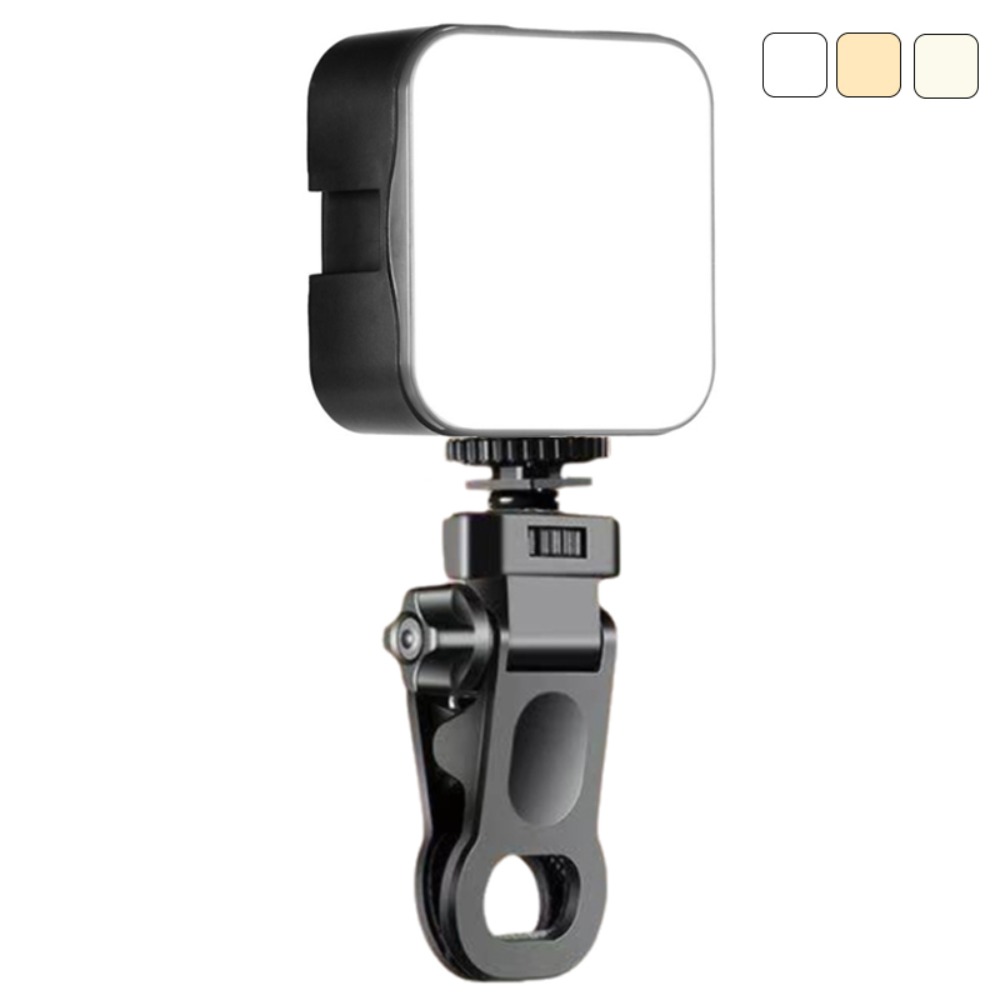 Photography Lighting Brands - RGB-vullicht met USB-oplaadfunctie, dimbaar, geschikt voor