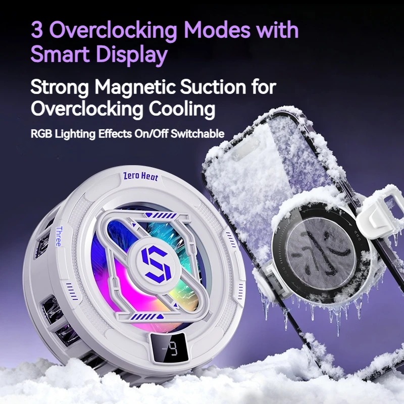 15W stijlvolle telefoonkoeler, - Photography Lighting Game recensie en prijs