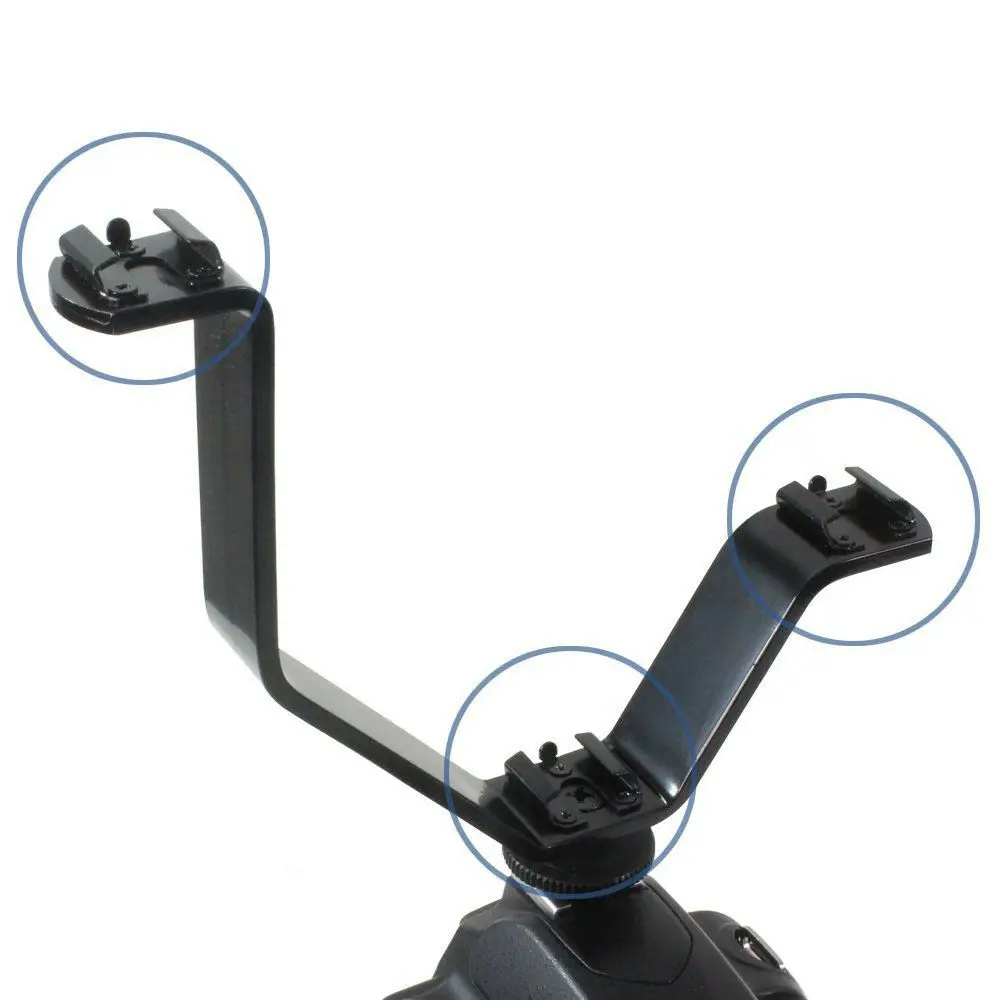 V Vorm Triple Mount Hot Shoe F - Photography Lighting Description recensie en prijs