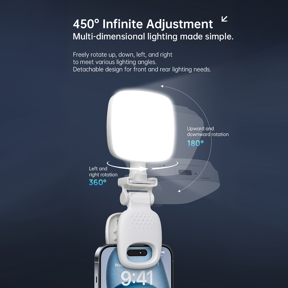 Draagbare LED Selfie Light Cam - Photography Lighting Handheld recensie en prijs
