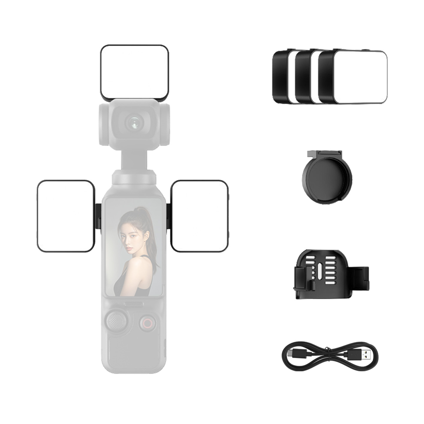 Draagbare magnetische vullicht - Photography Lighting Kit Portable recensie en prijs