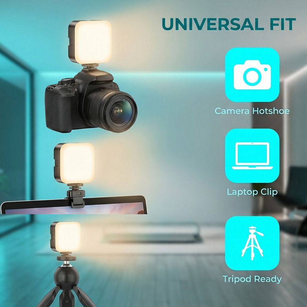 RGB-vullicht met USB-oplaadfun - Photography Lighting Brands recensie en prijs