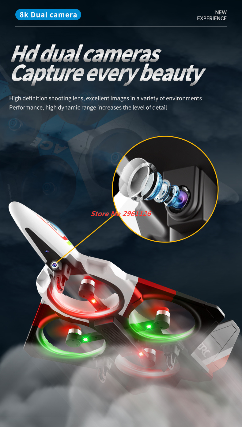 Mini Foam Drone 8K Dubbele Cam - Photography Lighting For Beginners recensie en prijs