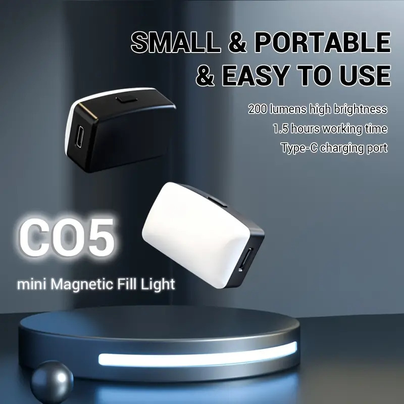 Mini magnetisch LED Selfie-lic - Photography Mobile Lighting recensie en prijs